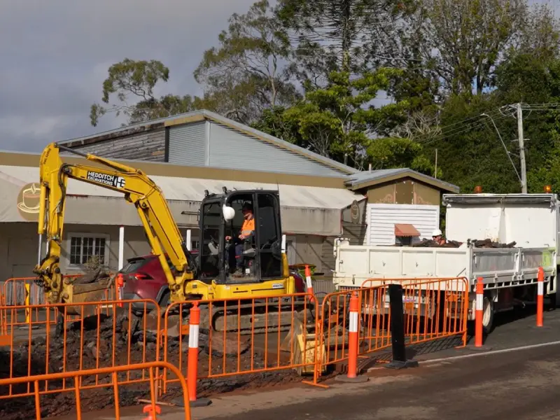 Multimodal traffic counting at a construction site